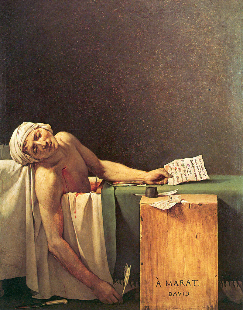 Marat David Settecento