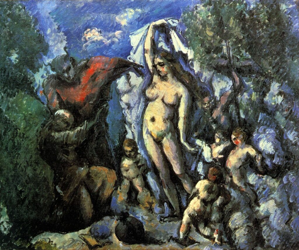 Sant'Antonio abate tentazioni Novecento iconografia arte contemporanea Cézanne