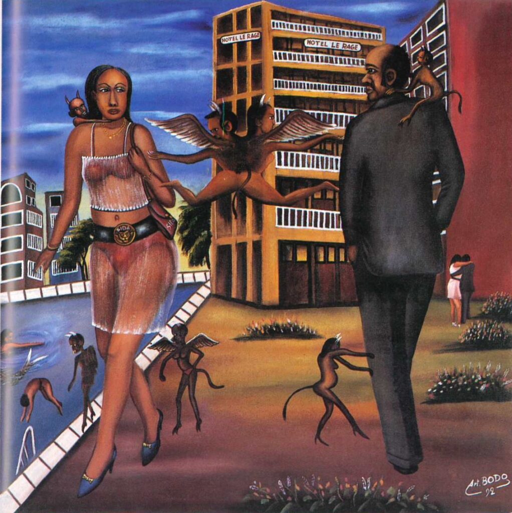 Aids Arte contemporanea Hiv Zaire Africa