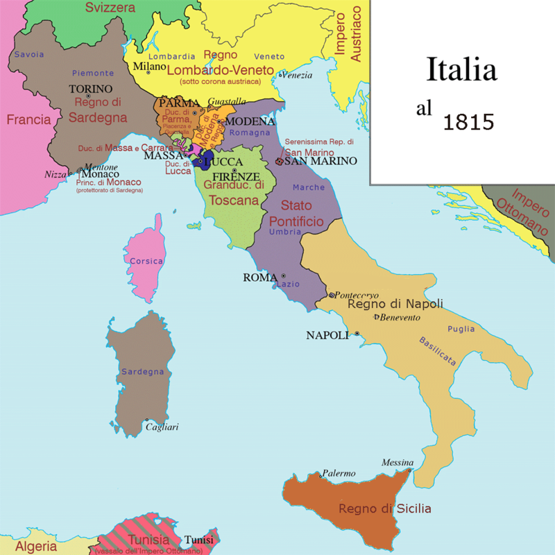 Italia Risorgimento battaglie