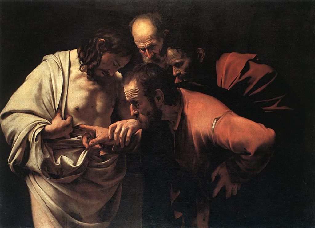 Caravaggio San Tommaso domenica in Albis
