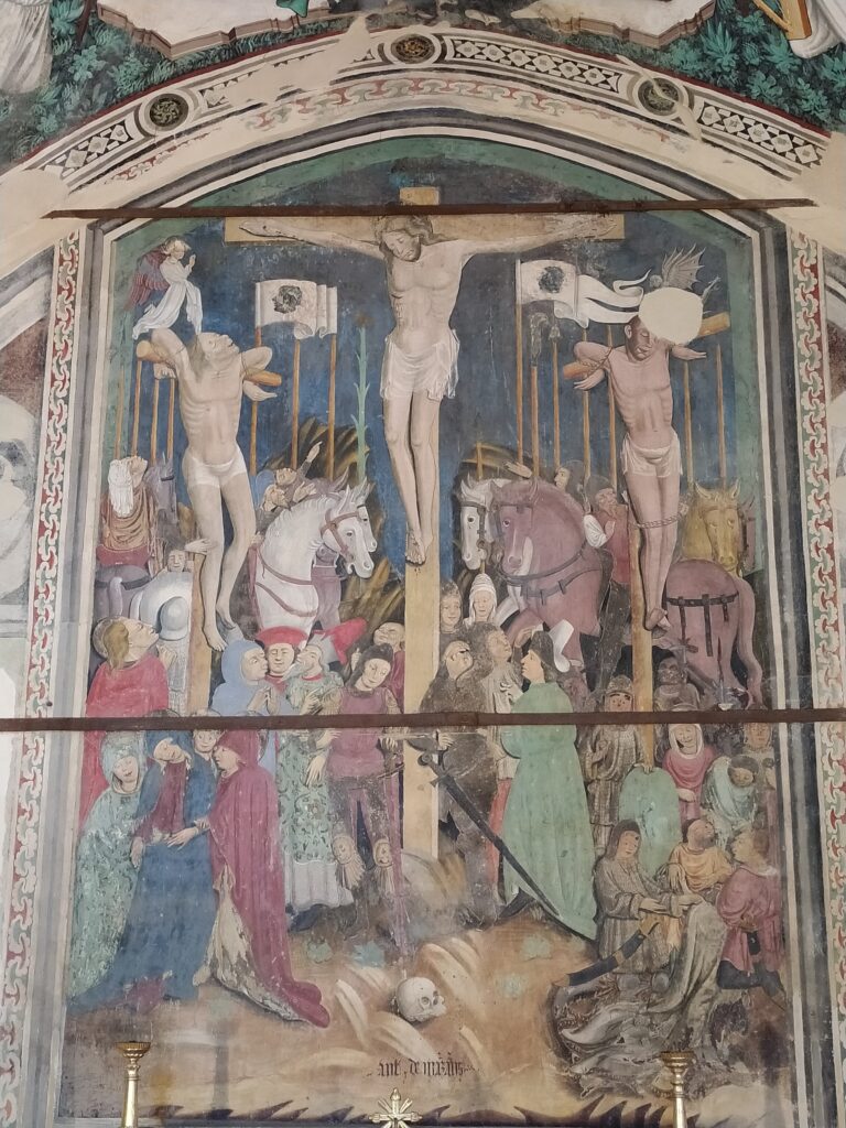 pittura gotico Piemonte San Sebastiano