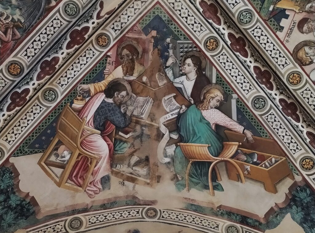 pittura gotico Piemonte San Sebastiano