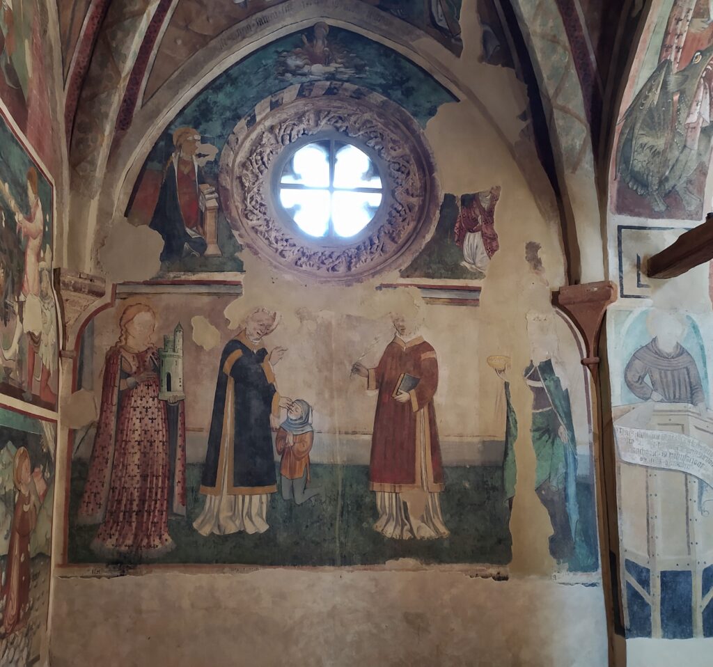 pittura gotica Piemonte San Sebastiano
