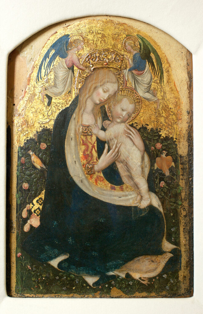 Madonna con il Bambino Pisanello pittura Quattrocento capire Masaccio