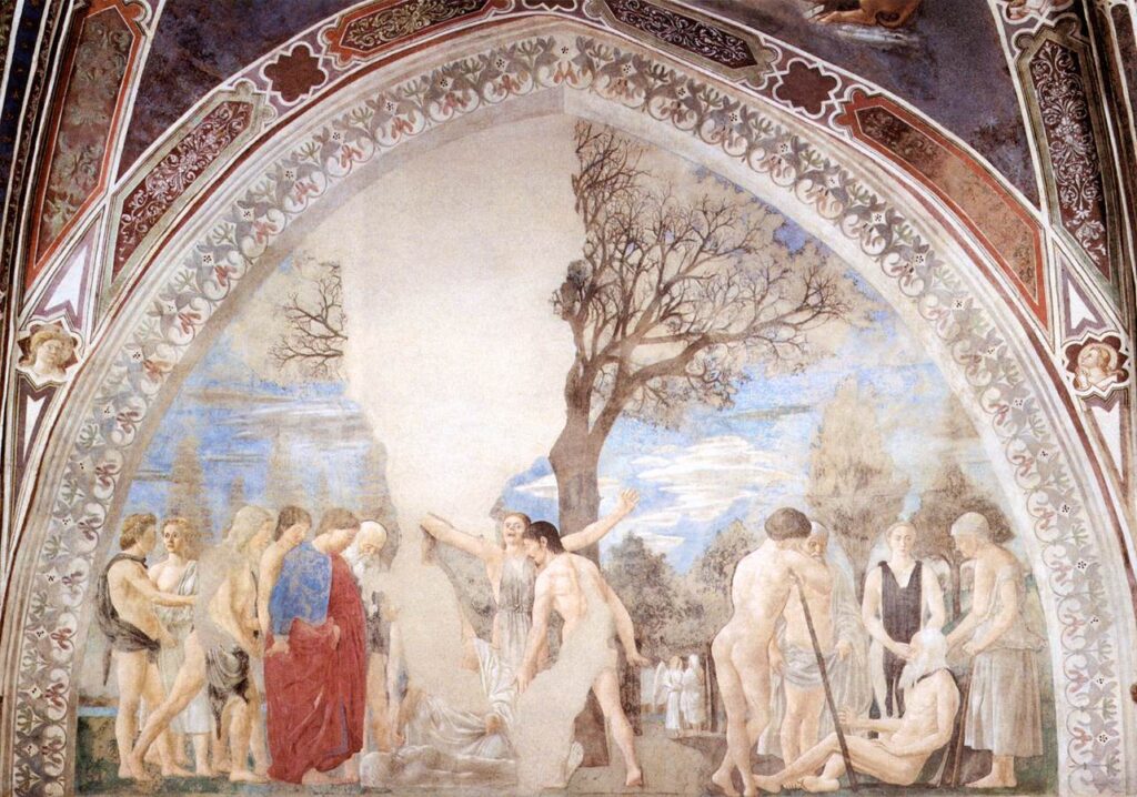 Storie della Croce Piero della Francesca Arezzo
