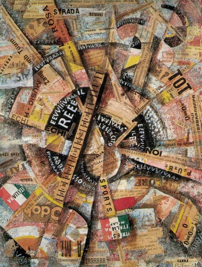 Manifesto Futurismo Avanguardia guerra Carrà