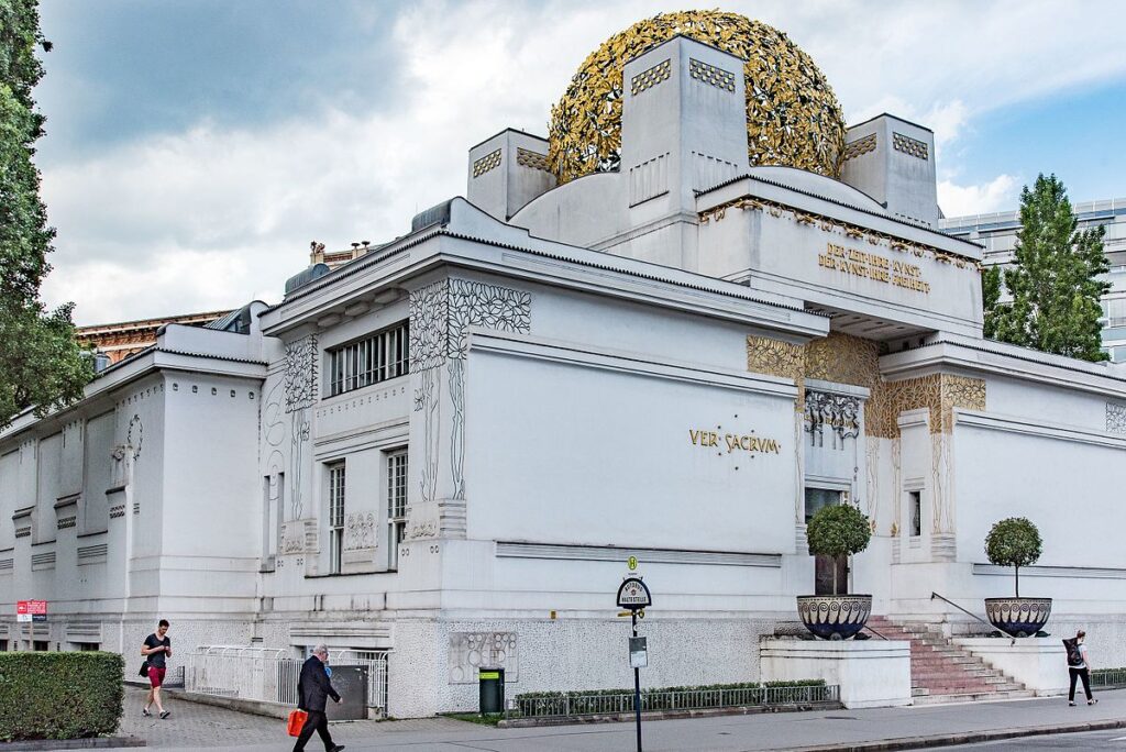 Secessione viennese palazzo 