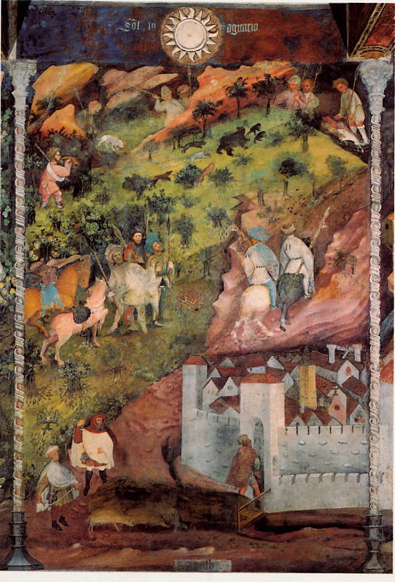 ciclo dei mesi agricoltura Trento Medioevo