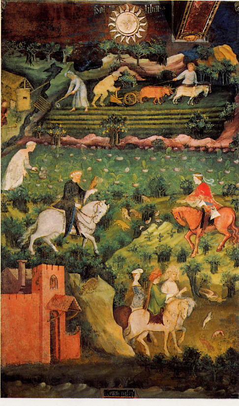ciclo dei mesi agricoltura Trento Medioevo