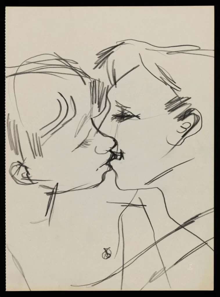 Vaughan arte queer bacio uomini