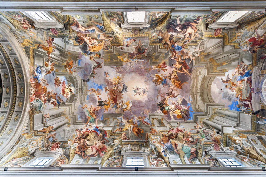 Andrea Pozzo chiesa di sant'Ignazio Roma barocco