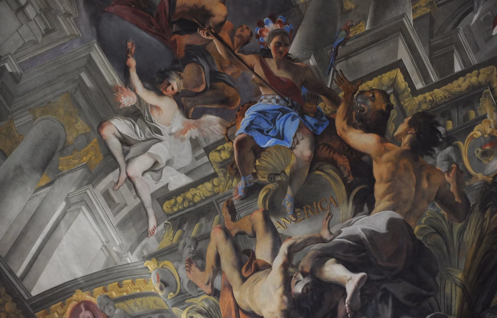 Andrea Pozzo chiesa di sant'Ignazio Roma barocco continente