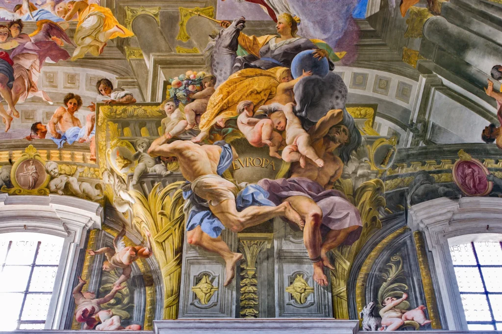 Andrea Pozzo chiesa di sant'Ignazio Roma barocco continente